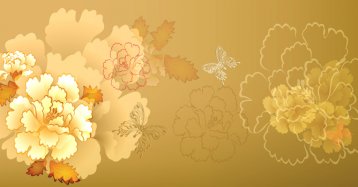 梦幻牡丹花卉效果图MH827088